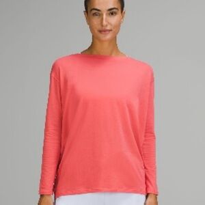*Brand New* Lululemon Back in Action Long Sleeve Shirt Size 2